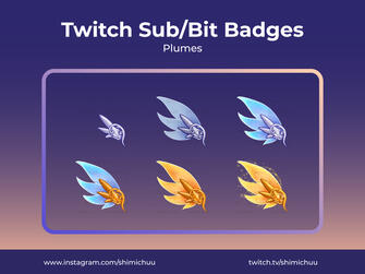Aion Plume Badges